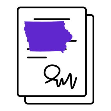 Transfer LLC ownership in Iowa